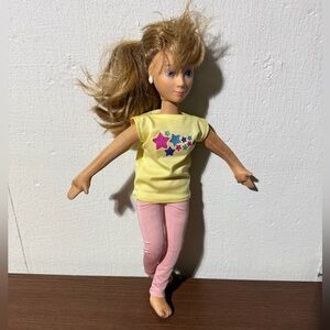 1986 Vintage Mattel Hot Looks Posable Doll